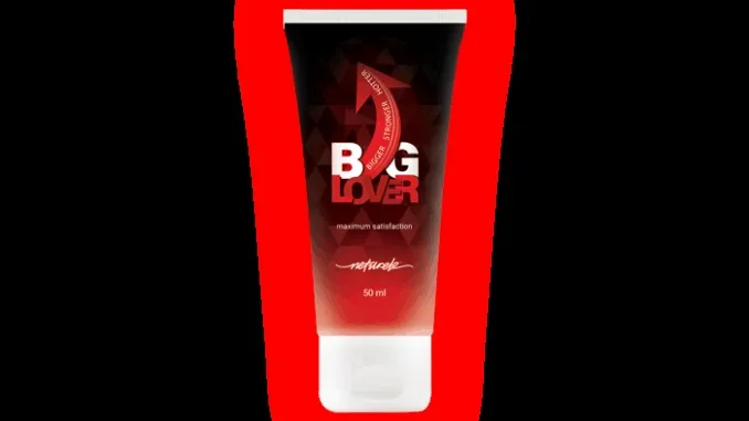 Bigboy gel : σύνθεση μόνο φυσικά συστατικά.